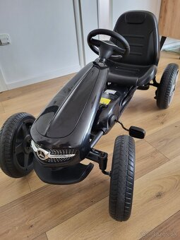 Šlapacie autíčko MERCEDES BENZ GO KART - 4