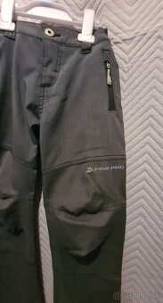 Unisex outdoor nohavice Alpine Pro veľ. 122/128 - 4