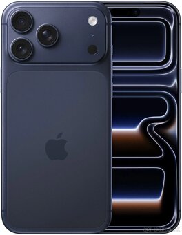 Iphone 17 pro max 256gb Deep Blue polnočný modrý nerozbalený - 4