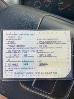 Prodáme tahač Volvo FH 12 420, 6x2, rok: 05/2000. - 4