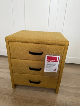 2x Nočný stolík s čalúnením - 4