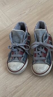 Detské sandálky25 a 26, papuče Rak 23a kožené 22 - 4