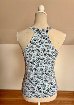 Letné tričko s kvietkami, M - 4