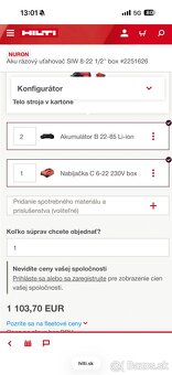 Hilti razovy utahovac - 4