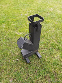Raketova pec zahradny gril rocket stove - 4