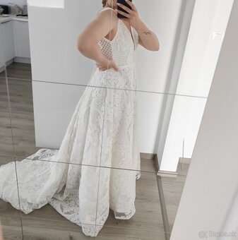 Svadobné šaty zn.Eva Lendel - 4