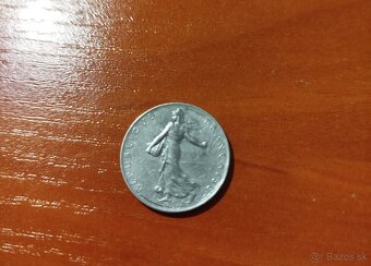 Predám 2ks mince :200lire-1978,1Franc-1987. - 4