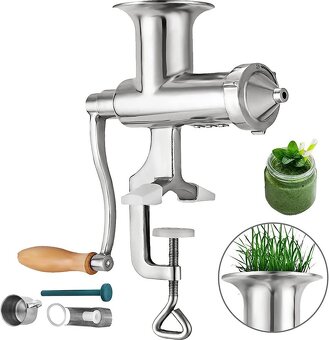 Nový mechanický nerezový lis/odšťavňovač na zeleninu a ovoce - 4