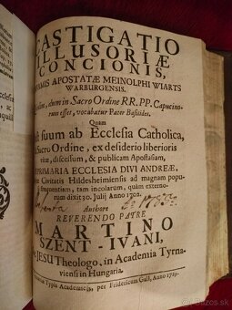 Stara kniha Trnava Martini Szent-Ivani 1718 r. 1730 r. 1729 - 4