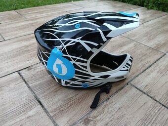 Prilba SIXSIXONE EVO Wired Black/Cyan Prilba DH/FR - 4