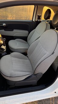 Fiat 500 vyhrievané sedačky, 63 kW, r.v. 2013, 114000 km - 4