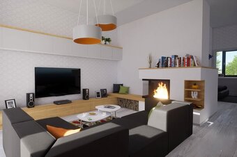 Novostavby- Bungalov- Rodinné domy v obci Lúky - 4