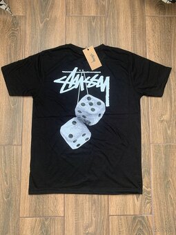 Čierne stussy tričko - 4