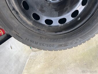 Zimné pneumatiky 205/55 R16 H na diskoch - 4