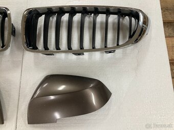 Originál BMW chrómové obličky ľadvinky na rad 4 - 4