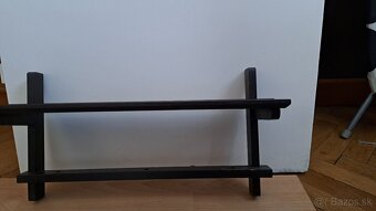 Polička drevo, mini regál - 4