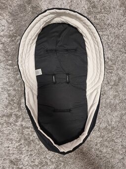 Cybex Lite Cot Platinum black textilná vanička do kočíka - 4