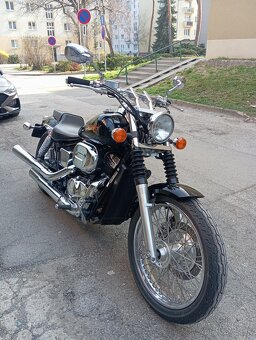 Honda shadow 750 black widow - 4
