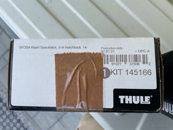 Thule Kit 145166 Škoda Rapid / 145011 Octavia 3 - 4