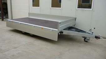 Prívesný vozík 4200 x 2050 x 400mm / 2700 kg - 4
