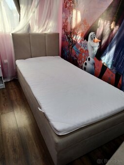 Predam postel + topper 100 x 200 + ulozny preistor - 4