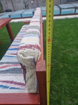 Záhradné sedenie z masivu - 4