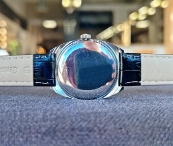 Československé mechanické vintage retro hodinky PRIM Čtverec - 4