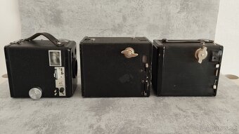 3ks staré fotoaparáty do sbírky, k dekoraci - 4
