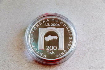 PREDAJ - 200 Sk zberateľské PROOF mince - 4