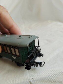 Model osobného vozňa H0 - 4