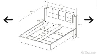 Manželská posteľ 160×200 - 4