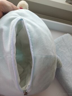 Plyšový cestovný sloník s dekou - 4