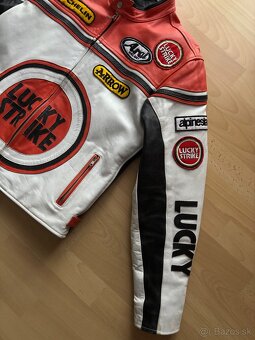 Kožená moto bunda Lucky Strike - 4