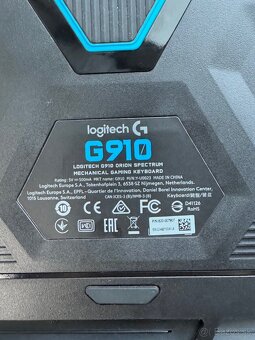 Mechanická klávesnica Logitech G910 - 4