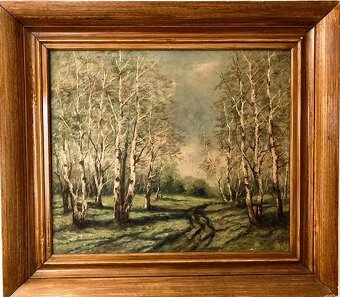 obrazy, olejomaľba, Sklenár, Gáll, .... - 4