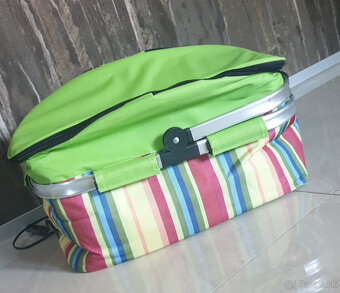 Chladiaci košík / box na nakup , aj do auta , obsah 22l - 4
