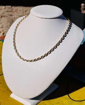 Nová Zlatá 14k Ručná Pilovačka - 4