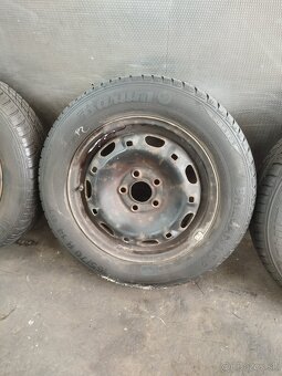 Predám sadu kolies 5x100 R14 165/70 R14 4.9mm - 4