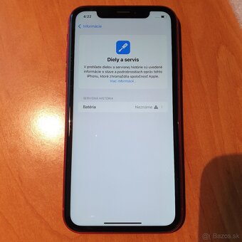 iPhone XR 64GB Code RED 100% baterka TOP stav - 4