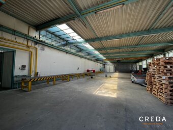 CREDA | predaj výrobná hala so žeriavom, Tovarníky, Topoľčan - 4