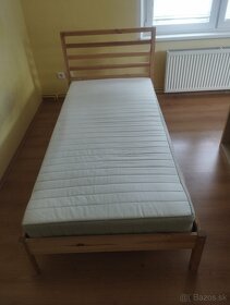 posteľ s matrecom (ikea) - 4