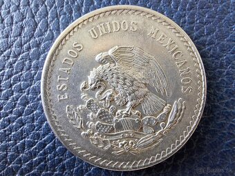 Strieborné mince Morgan dollar a Mexiko - 4