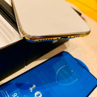 iPhone 11 Pro Max Silver BATERIE 100% TOP - 4