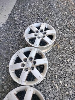 4ks alu disky orig. Mitshubishi 6x139,7 r17 - 4