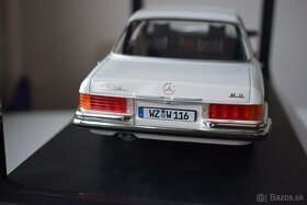 predam 1:18 Mercedes-Benz S-class 450 SEL 6.9 1975 biela - 4