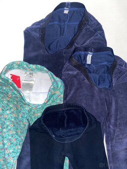 4 ks teplych legin velkost 116 - 4