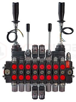 Hydraulický rozvaděč Finn - Rotor CRV-608-2V+ - 4