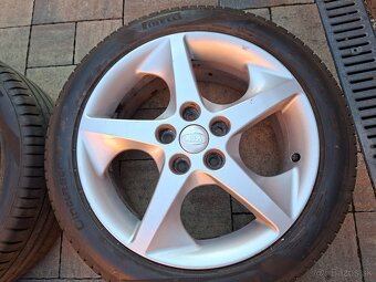 Predám hlinikové disky org.Kia/Hyundai-R17 - 4