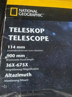 Teleskop national Geographic 114/900 - 4