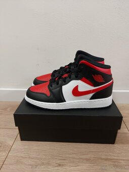 Predám nové Jordan 1 Mid Fire Red ORIGINÁL - 4
